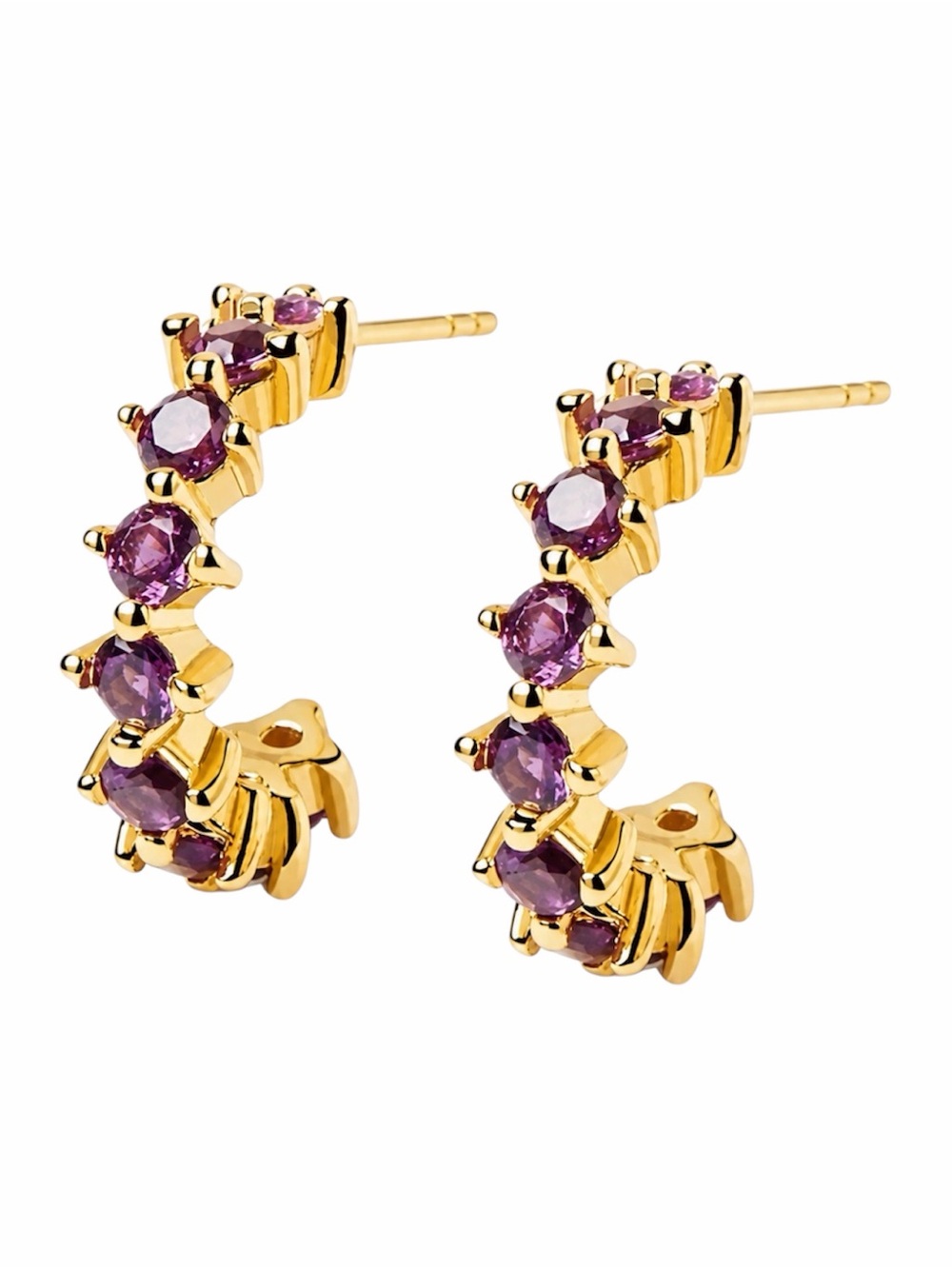 PDPAOLA VIOLET BIRD EARRINGS - BRAND NEW, NO TAG